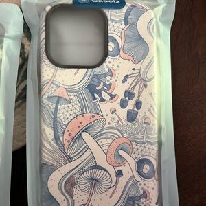Blue and Pink Patterned Phone Case (IPhone 14 Pro Max)